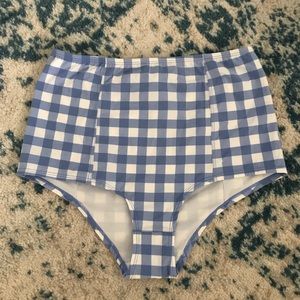 JCrew High Waisted Swim Bottoms